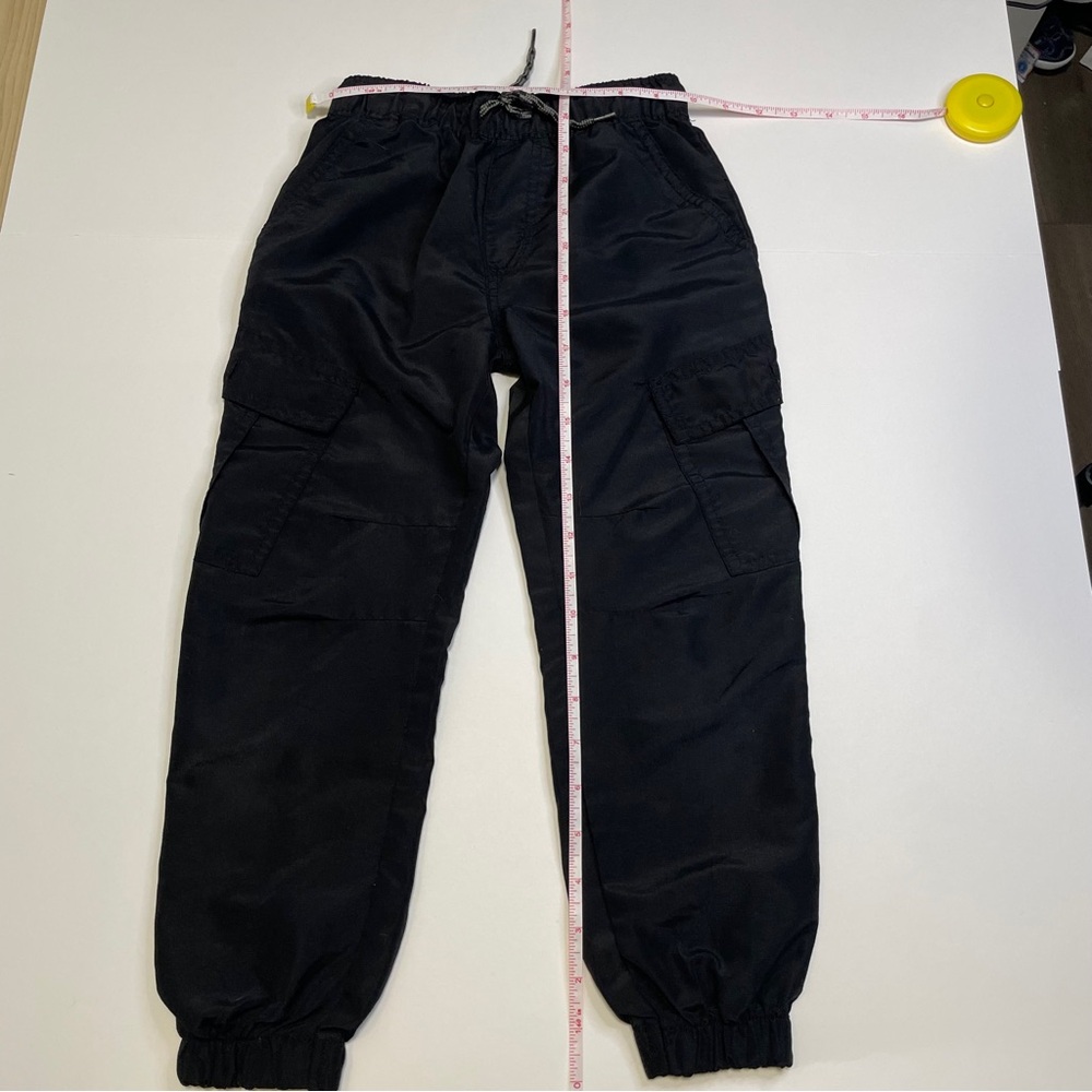 Street Rules Cargo Joggers Youth Boys 6 Black Y2K Streetwear Gorpcore - Picture 6 of 6